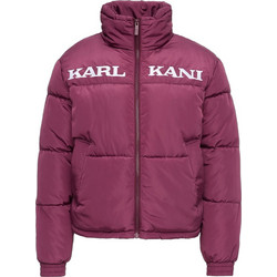 Karl Kani Γυναικείο Μπουφάν Χειμωνιάτικο Puffer Κοντό Μπορντό KW-JK012-085-01