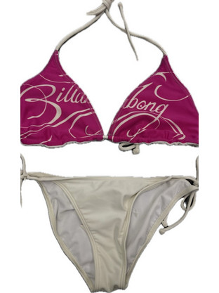 Billabong Bikini Set Τριγωνάκι Φούξια Εκρού D3SW01NIS0