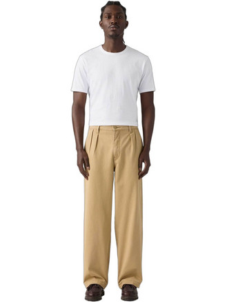 Levi's Ανδρικό Παντελόνι Chino Κανονική Εφαρμογή Μπεζ 0081N-0005