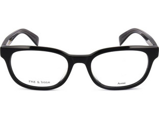 Rag & Bone RNB8000 807 Ανδρικός Σκελετός Γυαλιών Οράσεως Κοκάλινος Μαύρος