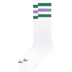 American Socks Joker Ανδρικές Κάλτσες Ψηλές Λευκές AS226