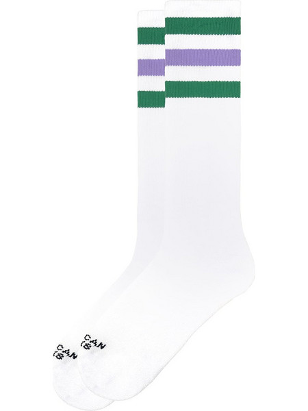 American Socks Joker Ανδρικές Κάλτσες Ψηλές Λευκές AS226