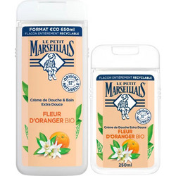 Le Petit Marseillais Orange Blossom Αφρόλουτρο σε Gel 650ml +250ml