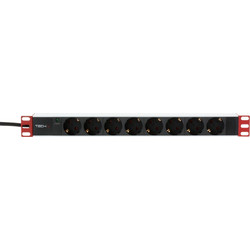 Techly I-CASE STRIP-81UDIT Πολύπριζο για Καμπίνες Rack 19"