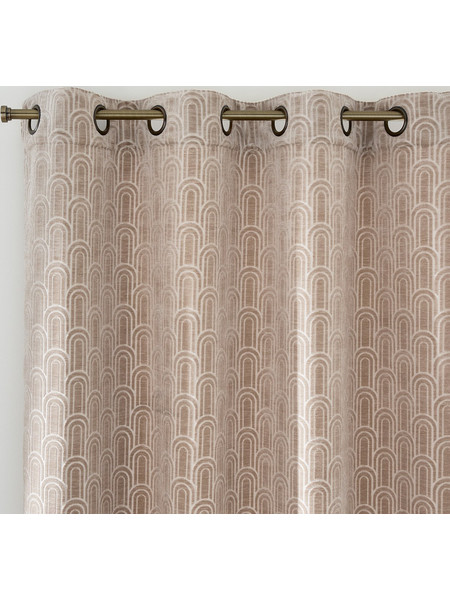 La Redoute Κουρτίνα με Τρουκς 140x250 Dolce 351458307 Μπεζ