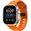 Tech-Protect Silicone Λουράκι Σιλικόνης Orange (Apple Watch 44 / 45 / 46 / 49mm)