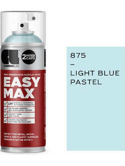 Cosmos Easy Max Υψηλής Θερμοκρασίας Σπρέι Αστάρι Light Blue Satine 400ml
