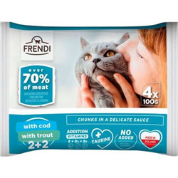 Pet Republic Frendi Adult with Trout & Cod 4x100gr