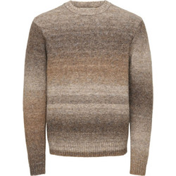 Only & Sons Ανδρικό Πουλόβερ Καφέ 22039389