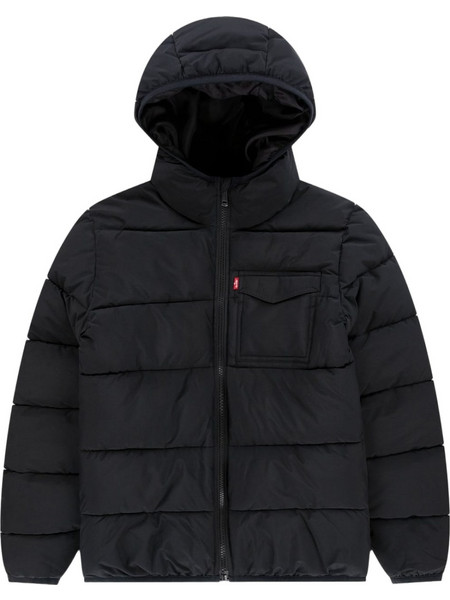 Levi's Medium Weight Puffer Παιδικό Μπουφάν Μαύρο 9ER310-G52