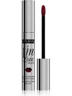 Pupa I'm Loveproof 012 Burgundy Red Long Lasting Matte Κραγιόν Liquid 2.7ml