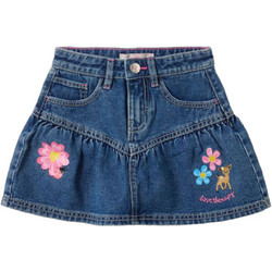 OVS Παιδική Φούστα Λινή Floral Navy Μπλε 2743309