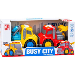 Busy City Σετ Οχημάτων Οδικής Βοήθειας