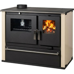 Verso CS Plus Ivory Left Ξυλόσομπα με Φούρνο 7.7kW