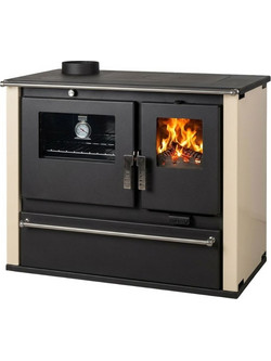 Verso CS Plus Ivory Left Ξυλόσομπα με Φούρνο 7.7kW