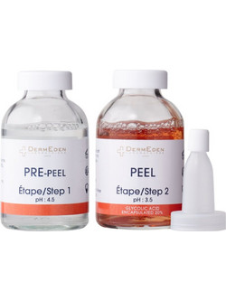 DermEden Concentrates Advanced Peel Αντιγηραντικό Peeling Προσώπου 2x30ml
