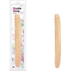 Charmly Pliable Διπλό Dildo 33cm Flesh