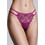 Milena By Paris Γυναικείο Sexy String με Δαντέλα Φούξια 6990