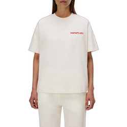 Napapijri S-Aral Γυναικείο Αθλητικό T-Shirt Εκρού NP0A8A6N-N1A