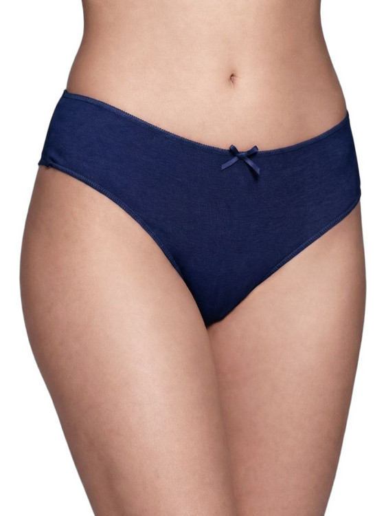 Milena By Paris Γυναικείο Brazil με Δαντέλα Navy Μπλε 8521
