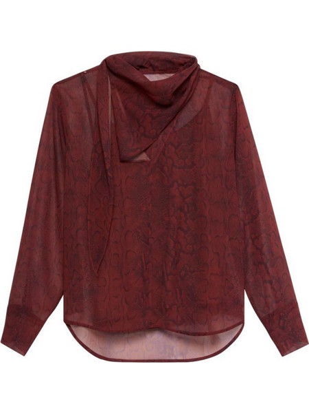 Calvin Klein Γυναικείο Χειμερινό Top Μπορντό LV044H146G-GSA