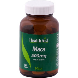 Health Aid Maca 500mg 60 Ταμπλέτες