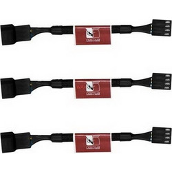NOCTUA NA SRC7 ADAPT. 4P. LOW NOISE, ADAPTER FOR FAN HOUSING 1X 4-PIN FAN PWM MALE PLUG TO 1X 4-PIN FAN PWM FEMALE