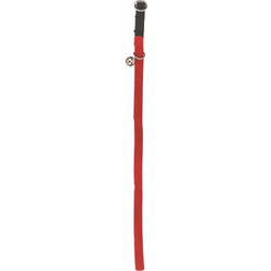 Κολάρο Γάτα Βελούδο 30cm 10mm Χρώμα Κόκκινο