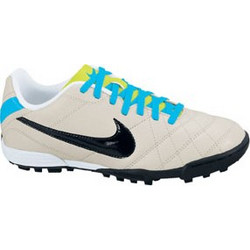 Nike JR Tiempo Rio TF 509037-001 Παιδικά Ποδοσφαιρικά Παπούτσια με Σχάρα Μπεζ
