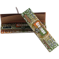 Χαρτάκια στριφτού GREENGO KING SIZE SLIM + 34 Extra Tips UNBLEACHED με τζιβάνες