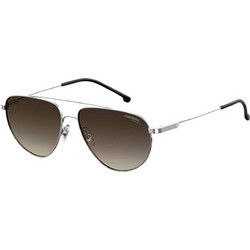 Carrera 2014T/S 010/HA Ανδρικά Γυαλιά Ηλίου Aviator Μεταλλικά Γκρι με Μαύρο Polarized Φακό
