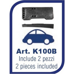 K39 ΑΠΟΣΤΑΤΗΣ (ΤΑΚΟΣ) ΥΨΟΥΣ/ΕΥΘΥΓΡΑΜΜΙΣΗΣ ΓΙΑ ΜΠΑΡΕΣ ΟΡΟΦΗΣ Κ39 (ΣΕ ΚΥΡΤΕΣ ΟΡΟΦΕΣ) - 2 ΤΕΜ