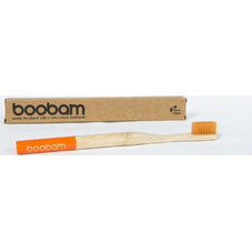 Boobam Brush Style Medium Οδοντόβουρτσα Πορτοκαλί