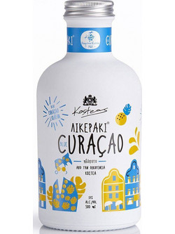 Ποτοποιία Κωστέας Blue Curacao Λικέρ Πορτοκάλι 17% 500ml