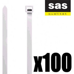 Δεματικά Καλωδίων 4.8Χ430mm λευκό SAS - (AK-KO-017) 10107