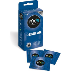 EXS Regular Προφυλακτικά Λεπτά με Λιπαντικό 12τμχ