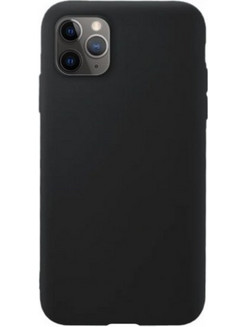 Θήκη iPhone 11 Pro Σιλικόνης Soft Flexible Rubber Cover - 4942 - Μαύρο - ΟΕΜ