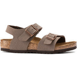 Birkenstock New York Παιδικά Πέδιλα για Αγόρι Ανατομικά Καφέ 87783