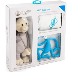 Matchstick Monkey Teething Gift Set TEETHING GIFT SET - BLUE 241502