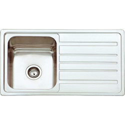 Boloco BL801 Ένθετος Νεροχύτης Inox Αντιστρεφόμενος 86x50cm