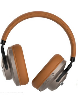 SODO SD-1006 Ενσύρματα & Ασύρματα Bluetooth Ακουστικά Over Ear Καφέ Γκρι