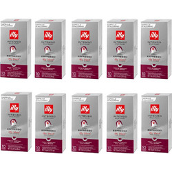 Illy Κάψουλες Espresso Intenso Συμβατές με Μηχανή Nespresso 100τμχ
