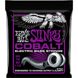 Ernie Ball 2731 Σετ 4 Χορδές Ηλεκτρικού Μπάσου Cobalt 11-110"