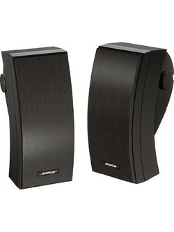 Bose 251 Παθητικά Ηχεία Τοίχου 100W Αδιάβροχα Μαύρα (Ζεύγος)