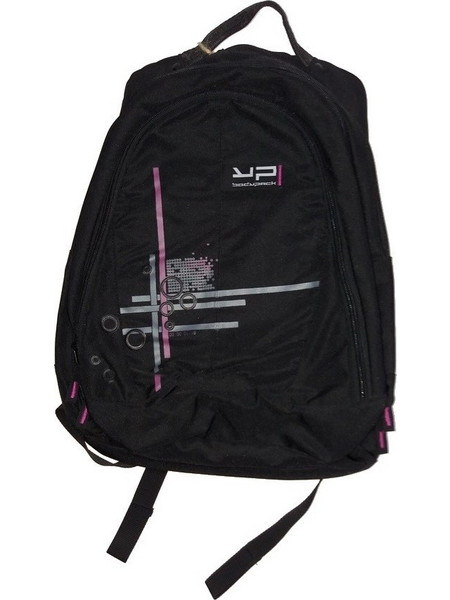 BODYPACK ΤΣΑΝΤΑ ΠΛΑΤΗΣ 2 ΘΗΚΕΣ ΜΑΥΡΟ 32χ18χ45 205.0402