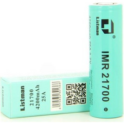 Μπαταρία Listman 21700 4200mah 25A