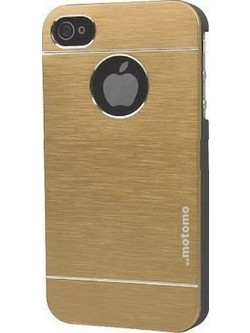 Motomo Θήκη Μεταλλική Απλή Για Apple iPhone 6 / 6s Plus Χρυσό
