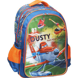 Gim Planes Fire N Rescue Σχολική Τσάντα Πλάτης Δημοτικού Πολύχρωμη 341-98031