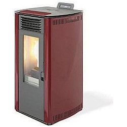 Adler MOD-10 Με Μεταλλική Επένδυση Σόμπα Pellet Αερόθερμη 88.7kW
