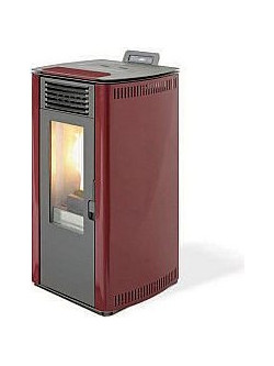Adler MOD-10 Με Μεταλλική Επένδυση Σόμπα Pellet Αερόθερμη 88.7kW